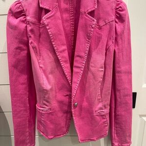 INC International Concepts Fuchsia Blazer